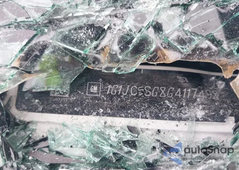 2016 Chevrolet Sonic Lt Auto из США, поврежденный, VIN 1G1JC5SG8G4117498